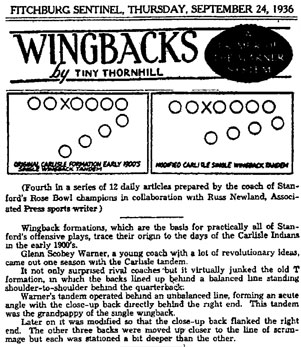 Offense playbooks wing single Single Wing